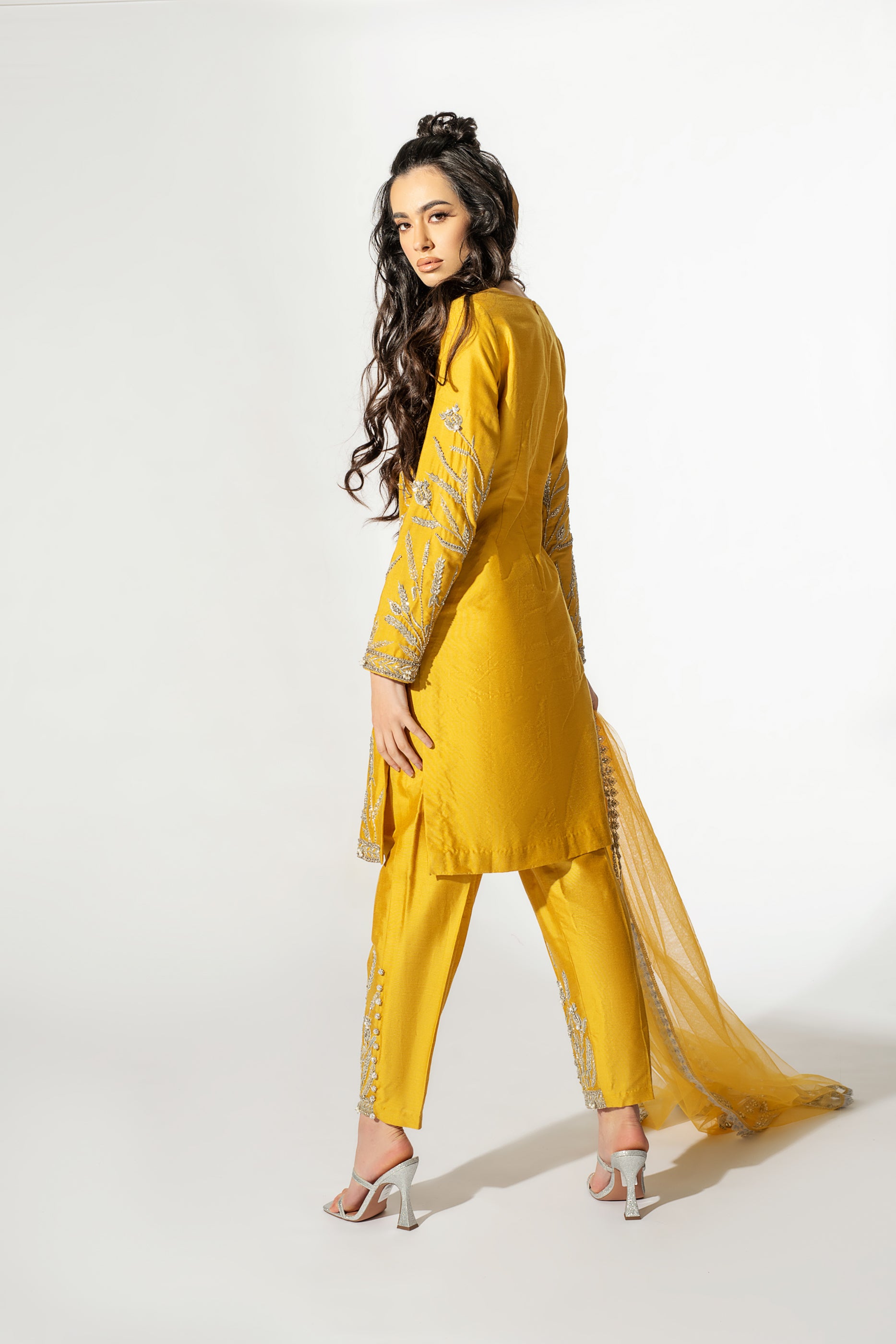 Humna Marigold Suit