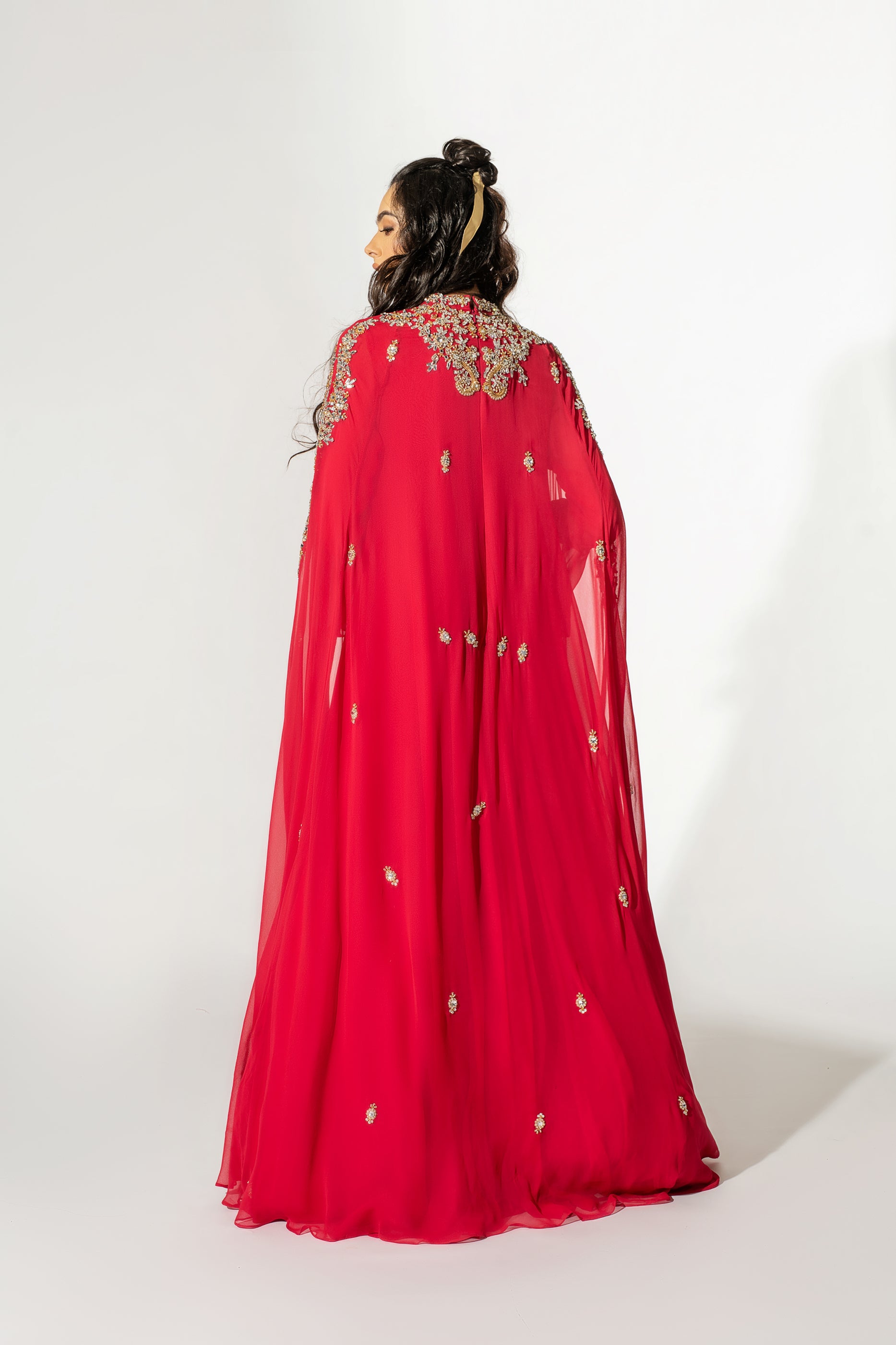 Rizzy Cape Gown