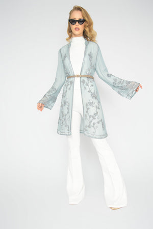 
                  
                    Blue Therapy Lace Trim Jacket
                  
                