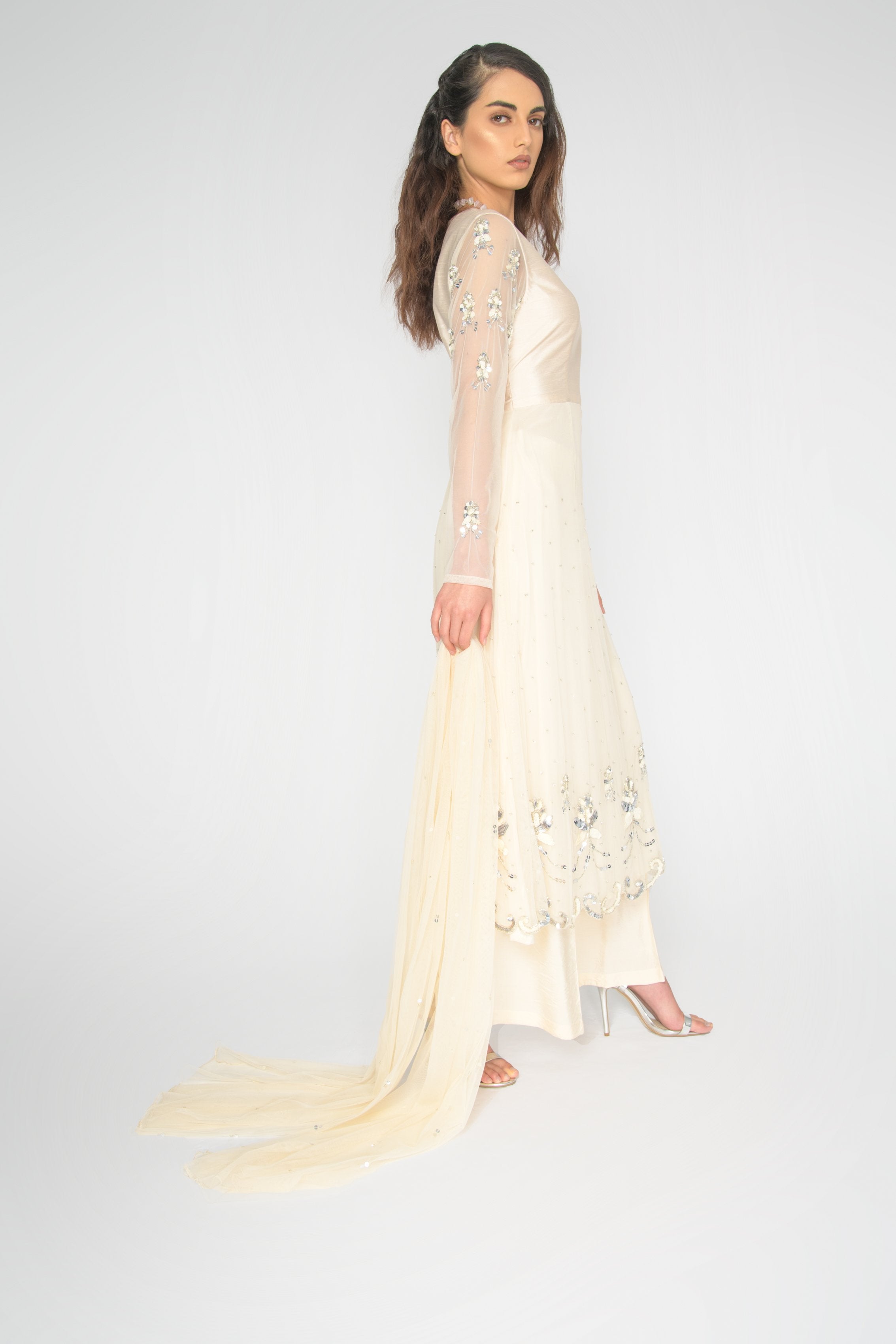 River Cream Dress