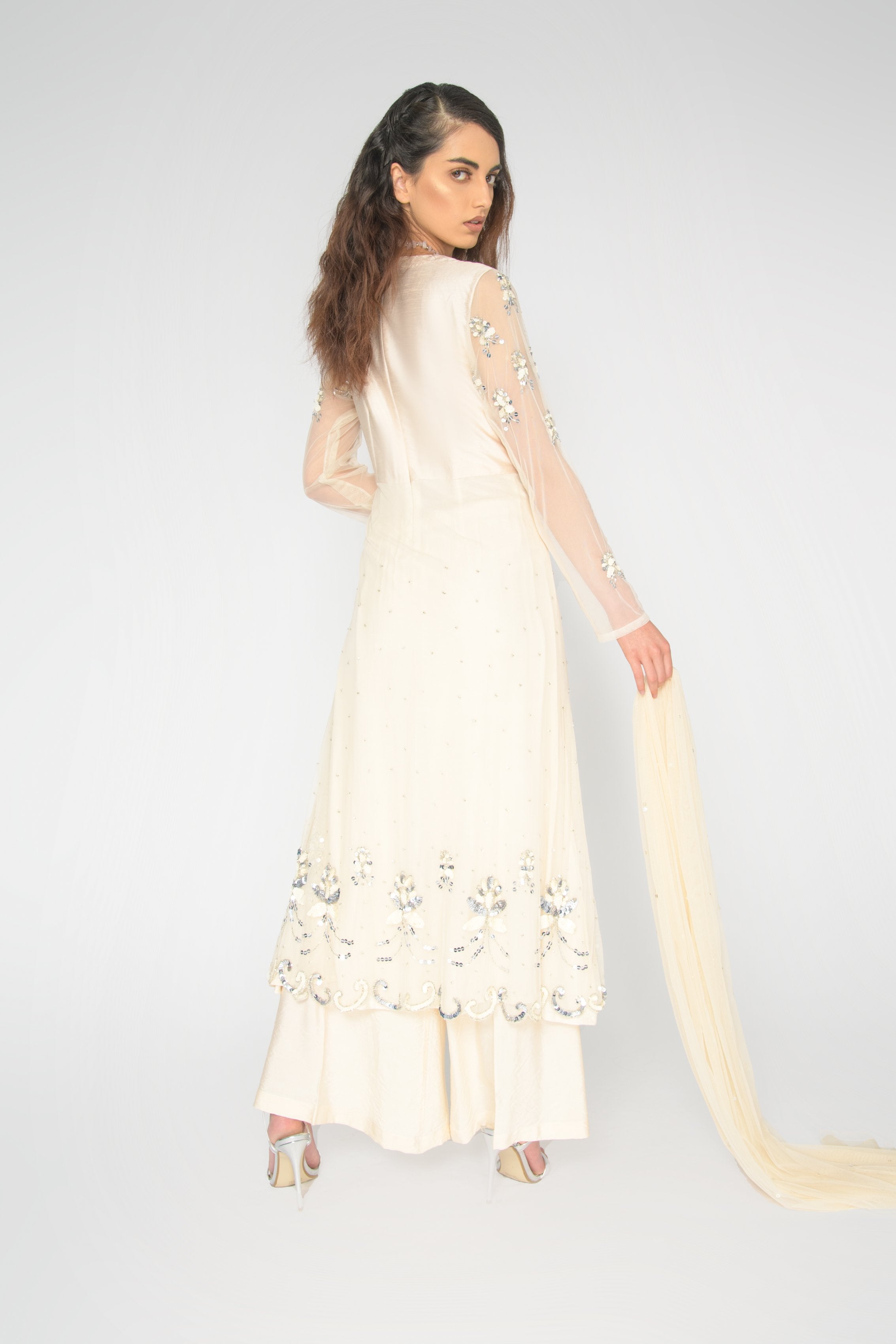 River Cream Dress