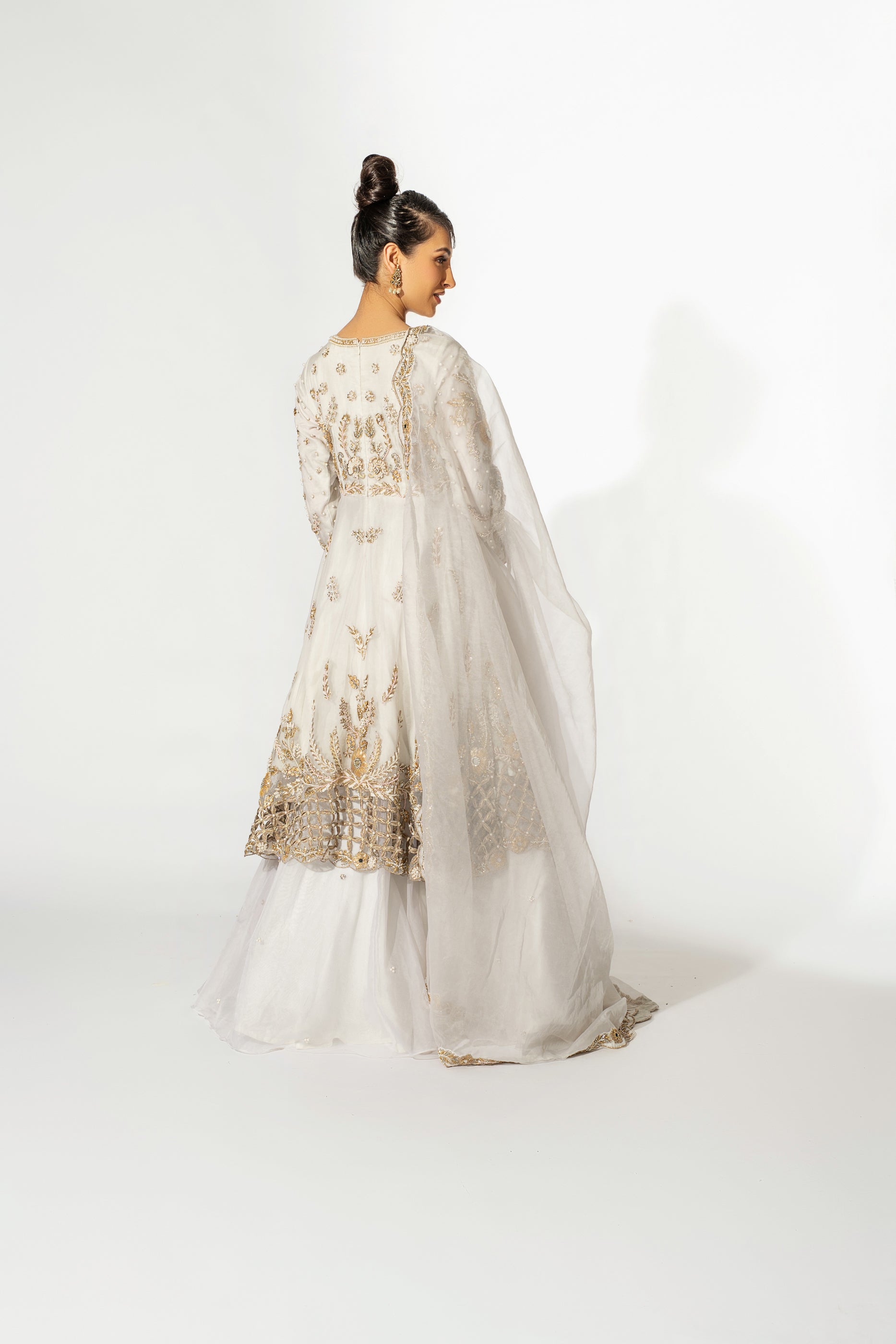 Inas Peplum Lehenga