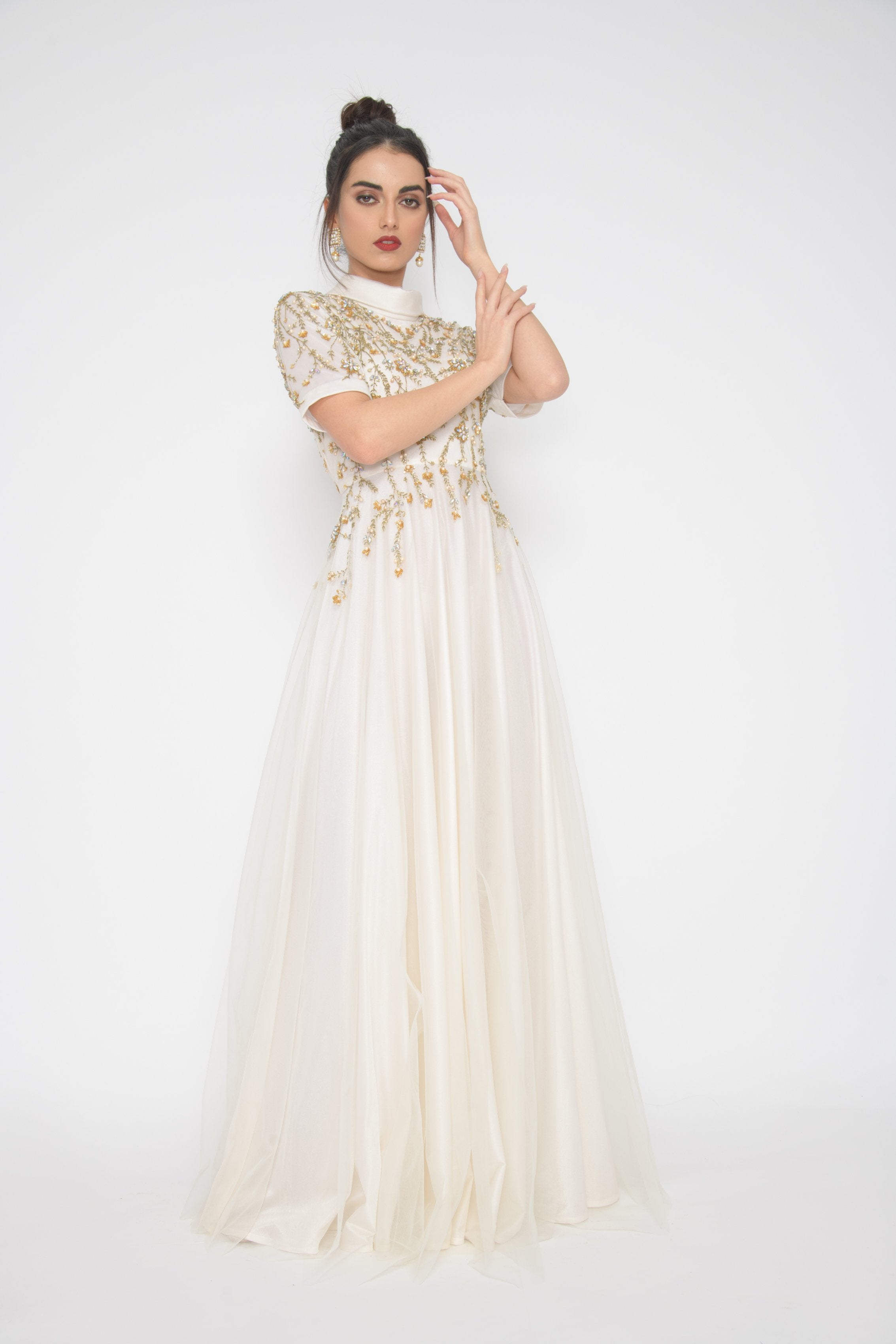 Sabrina Collar Dress