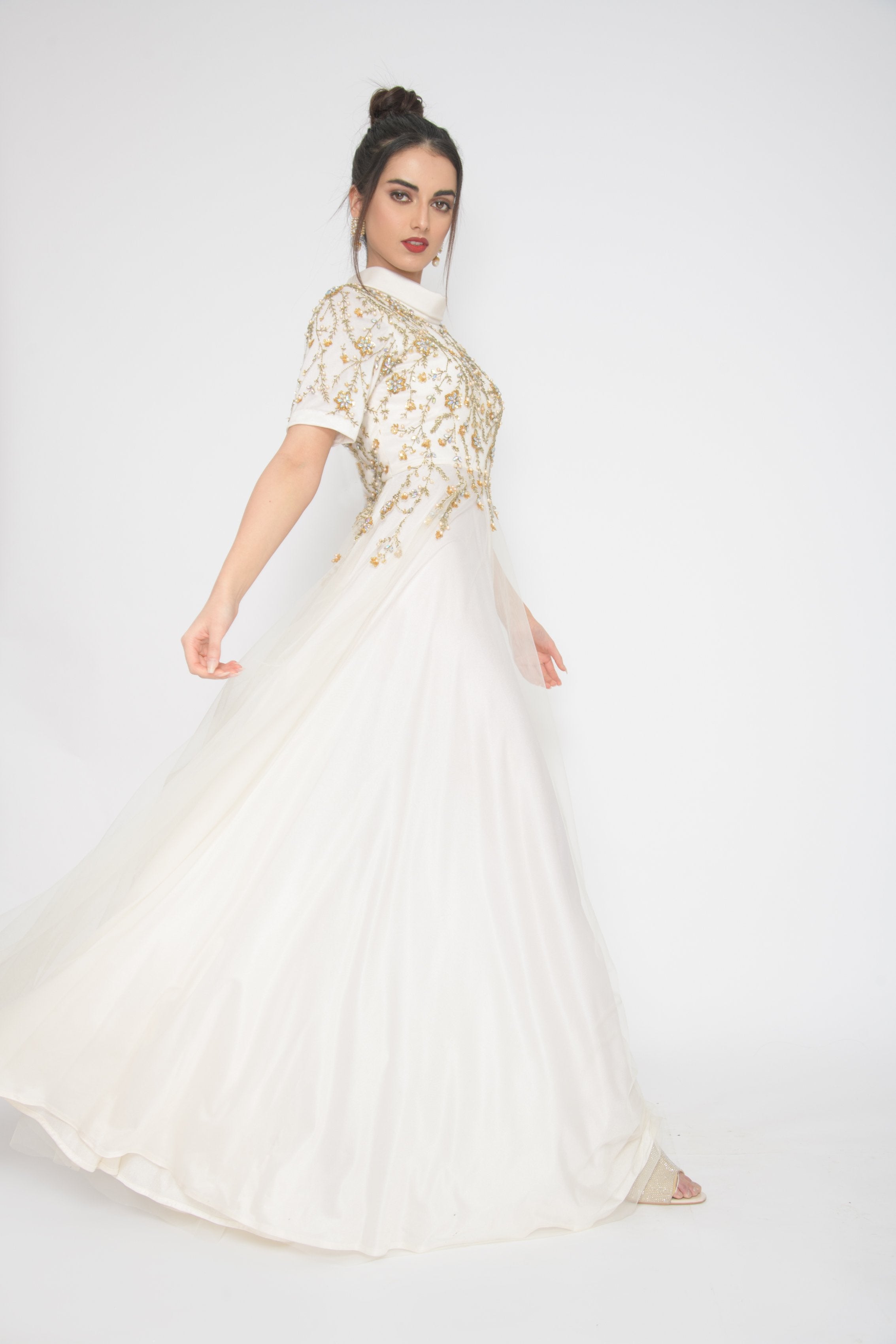 Sabrina Collar Dress