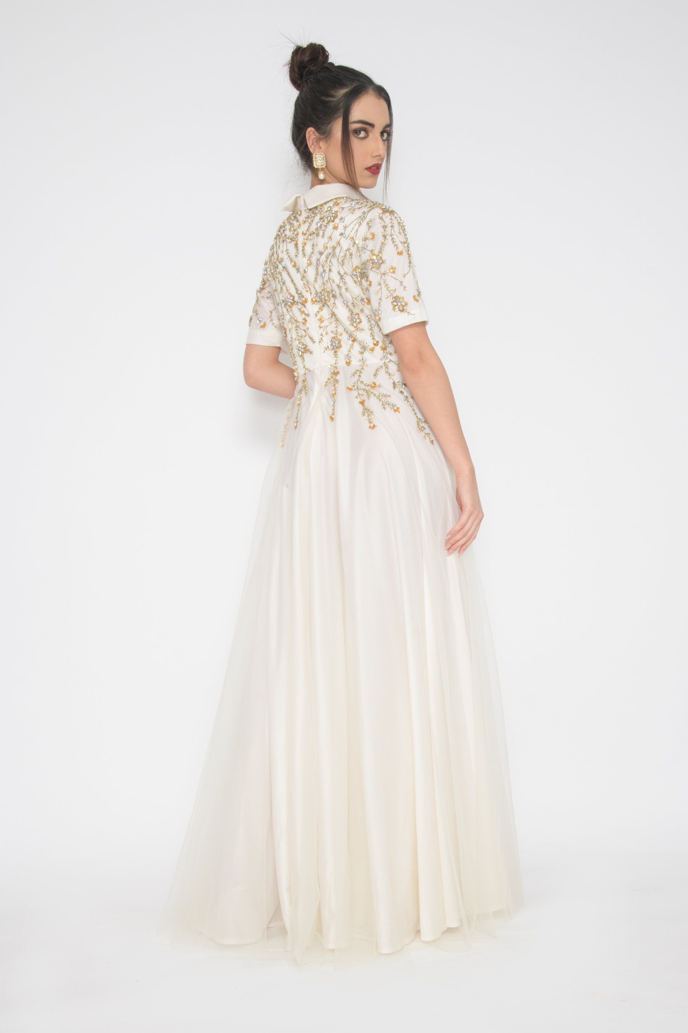 Sabrina Collar Dress