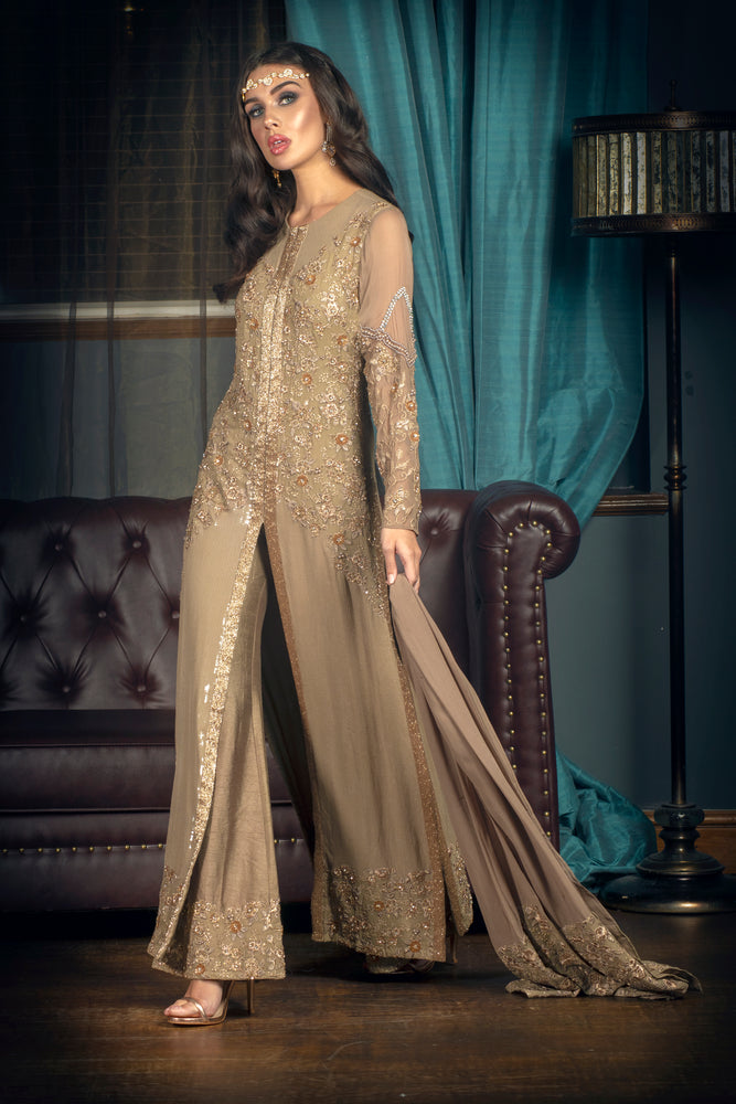 
                  
                    Fareeda Pant Gown
                  
                