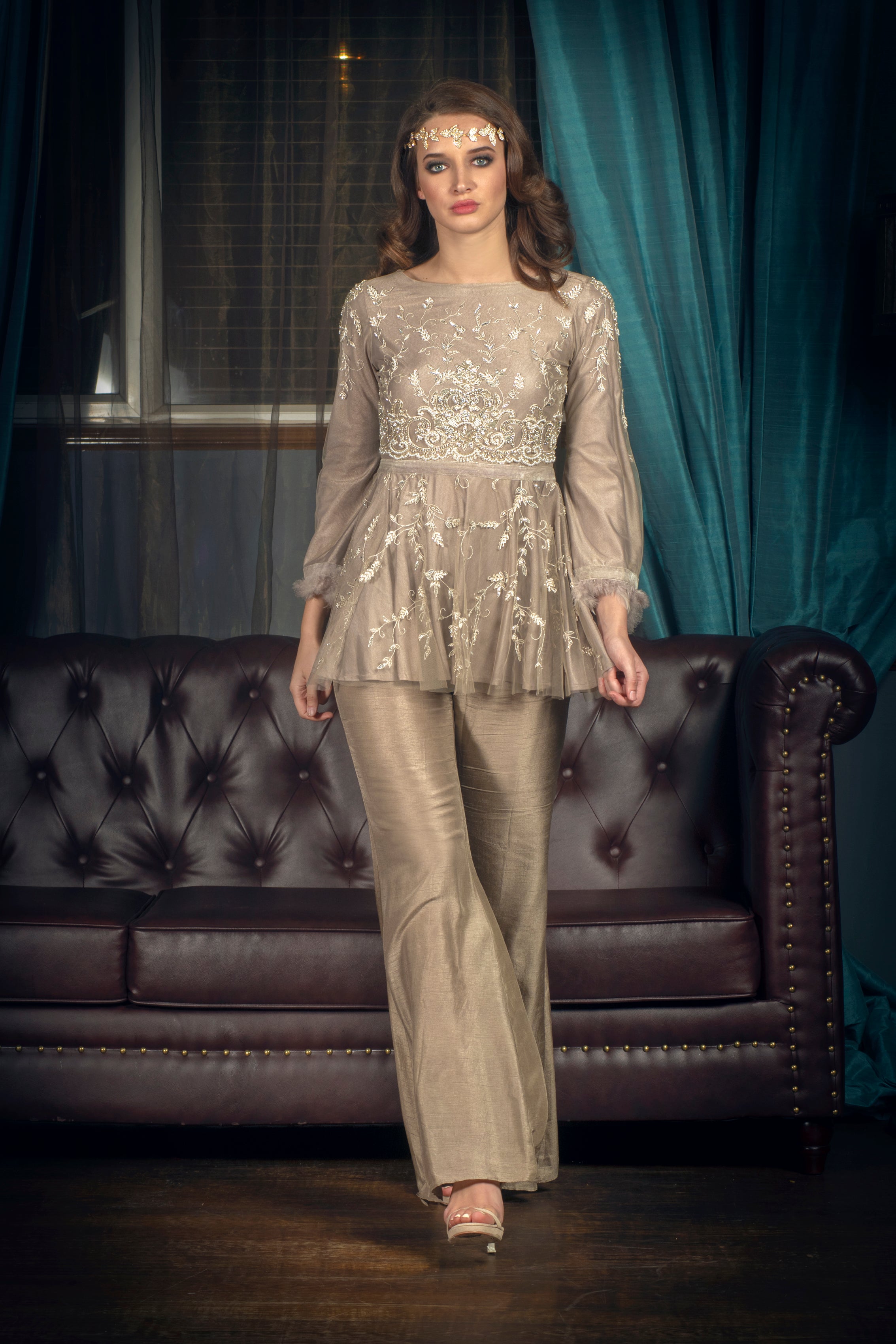 Farida Peplum