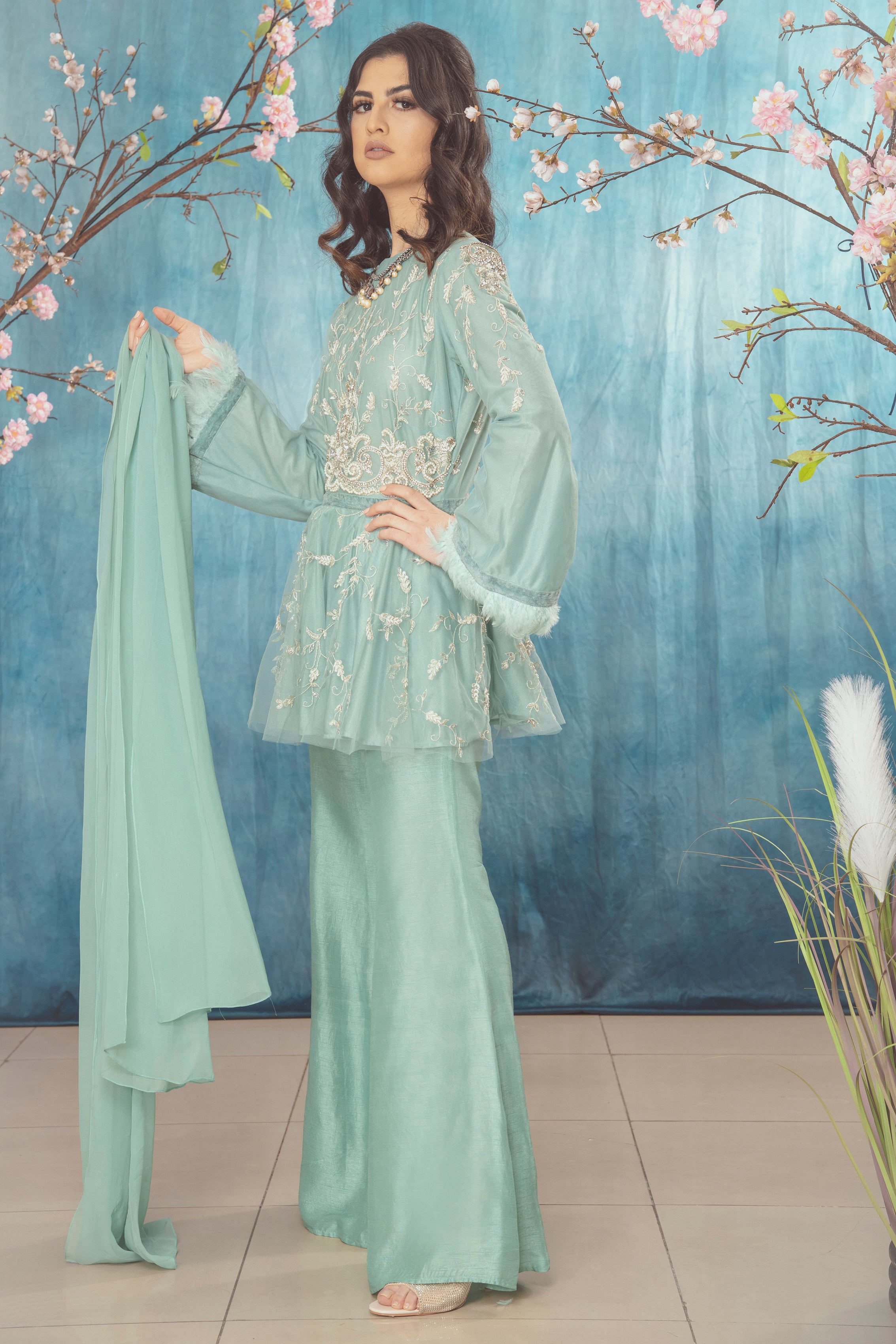 Farida Peplum