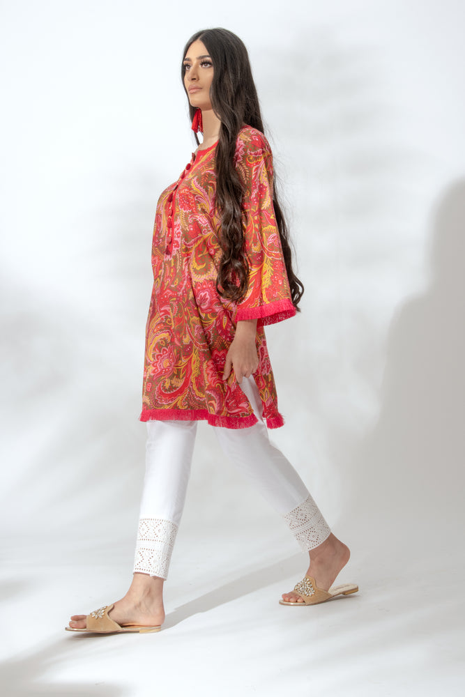 
                  
                    Gabriella Red Paisley Suit
                  
                