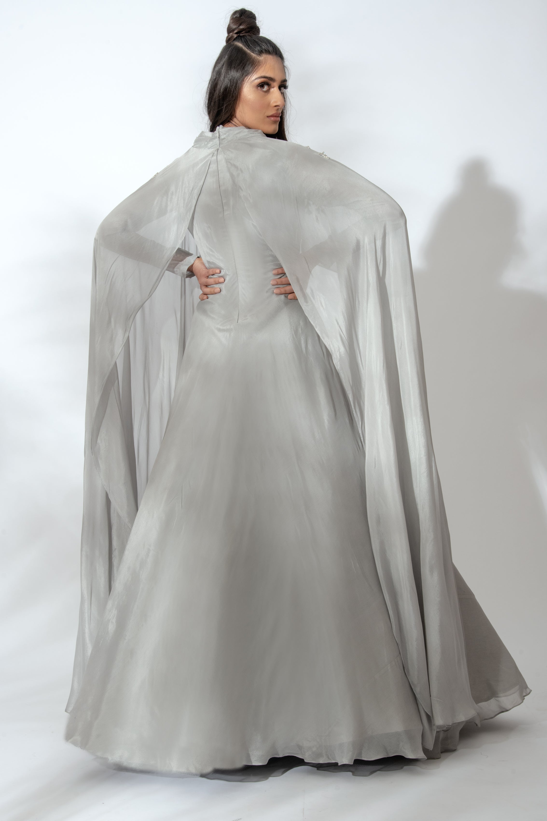 Vogue Cape Dress